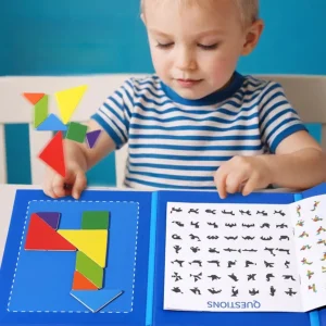Libro Juego Tangram Imantado