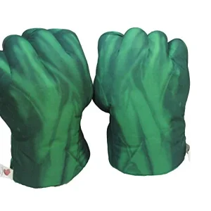 Cosplay Hulk verde gigante guante de boxeo puño