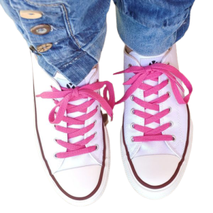 Cordones fucsia