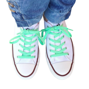 Cordones verde flúor