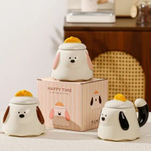 Taza Jarro Mug Perrito Kawaii Doggy