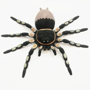 Halloween Araña Tarántula Gigante De Goma Blanda