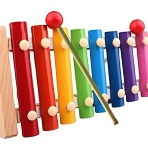 Instrumento Musical Infantil Xilofon Infantil 8 notas madera chico