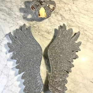 Alas de Angel XL brillantes