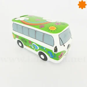 Furgoneta VW de cerámica  alcancia/hucha