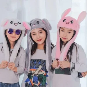 Gorro Peluche con orejas bailarinas