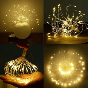 Luz Led simil fuego artificial 120 Led