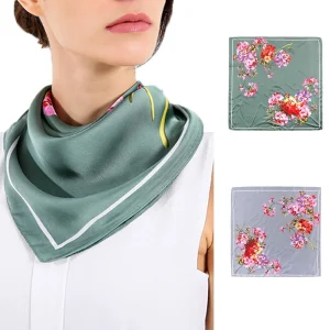 Pañuelo de seda Estefanie 70cm