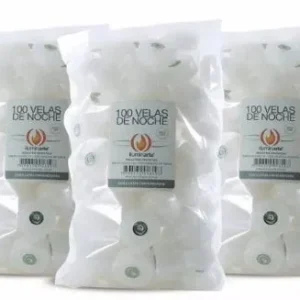 velas de noche por 100 unidades Iluminarte