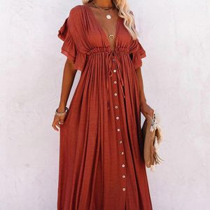 Vestido Ibicenco Rojo